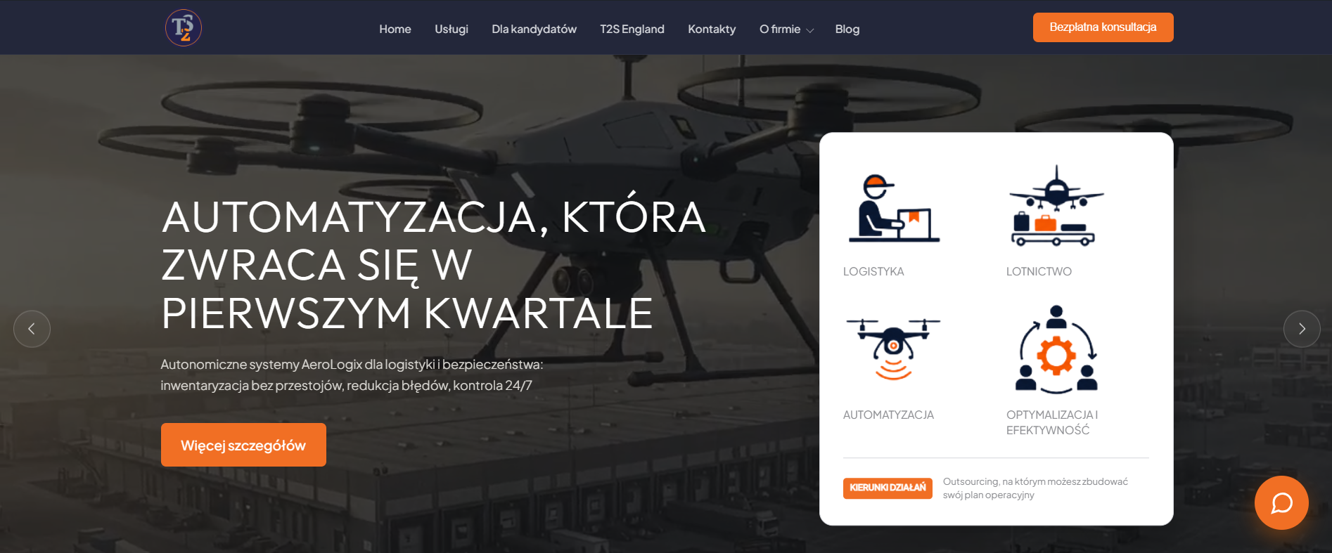 Corporate Website + AI Knowledge Bot — T2S Group